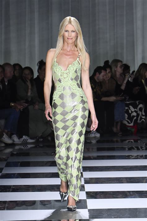 claudia schiffer versace 2023|Claudia Schiffer fashion.